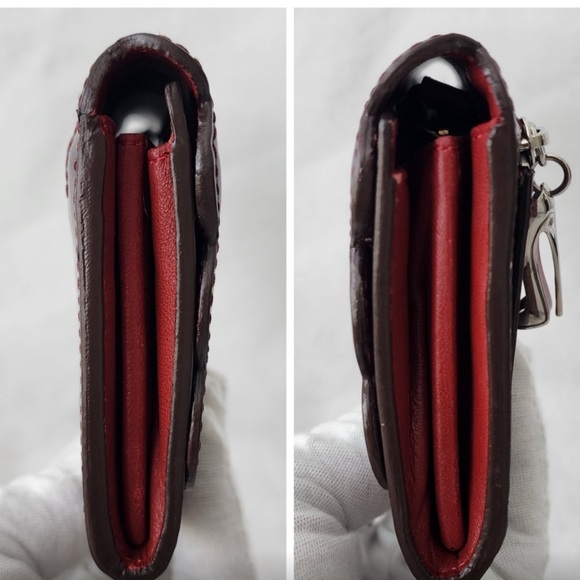 Auth Rare Christian Louboutin Patent Leather Wallet to Crossbody/Waist Bag - Picture 7 of 8